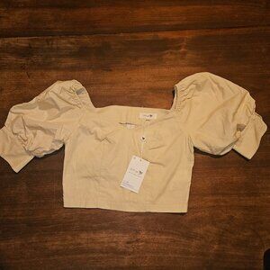 Ivy Moda size small cotton crop top